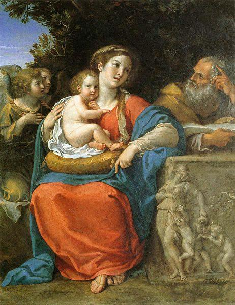 Francesco Albani The Holy Family China oil painting art